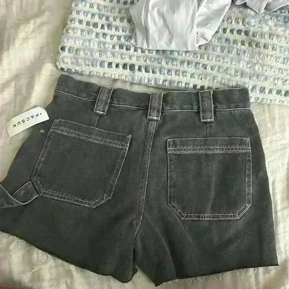 Pacsun denim cargo shorts - Picture 2 of 2